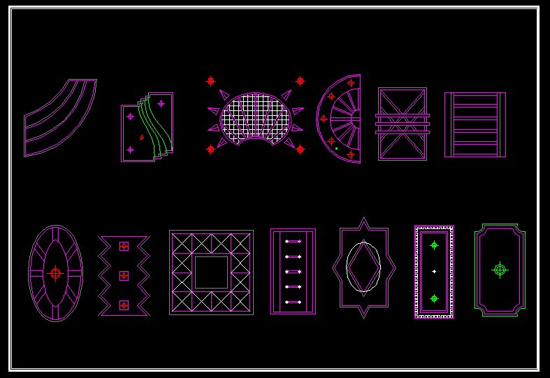 ★天花板設計Autocad模板 天花板配置 天花板照明設計 間接天花板 天花板施工圖 天花板音響 天花板隔熱