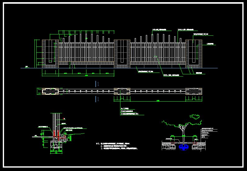★圍牆欄杆鐵藝鍛造設計Autocad模板 歐式古典鐵藝鍛造設計 鐵藝鍛造設計圖 鐵藝鍛造設計元素