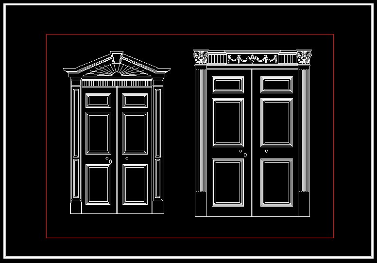 ★歐式古典設計Autocad模板 歐式古典造型設計 歐式古典窗花圖 歐式古典元素